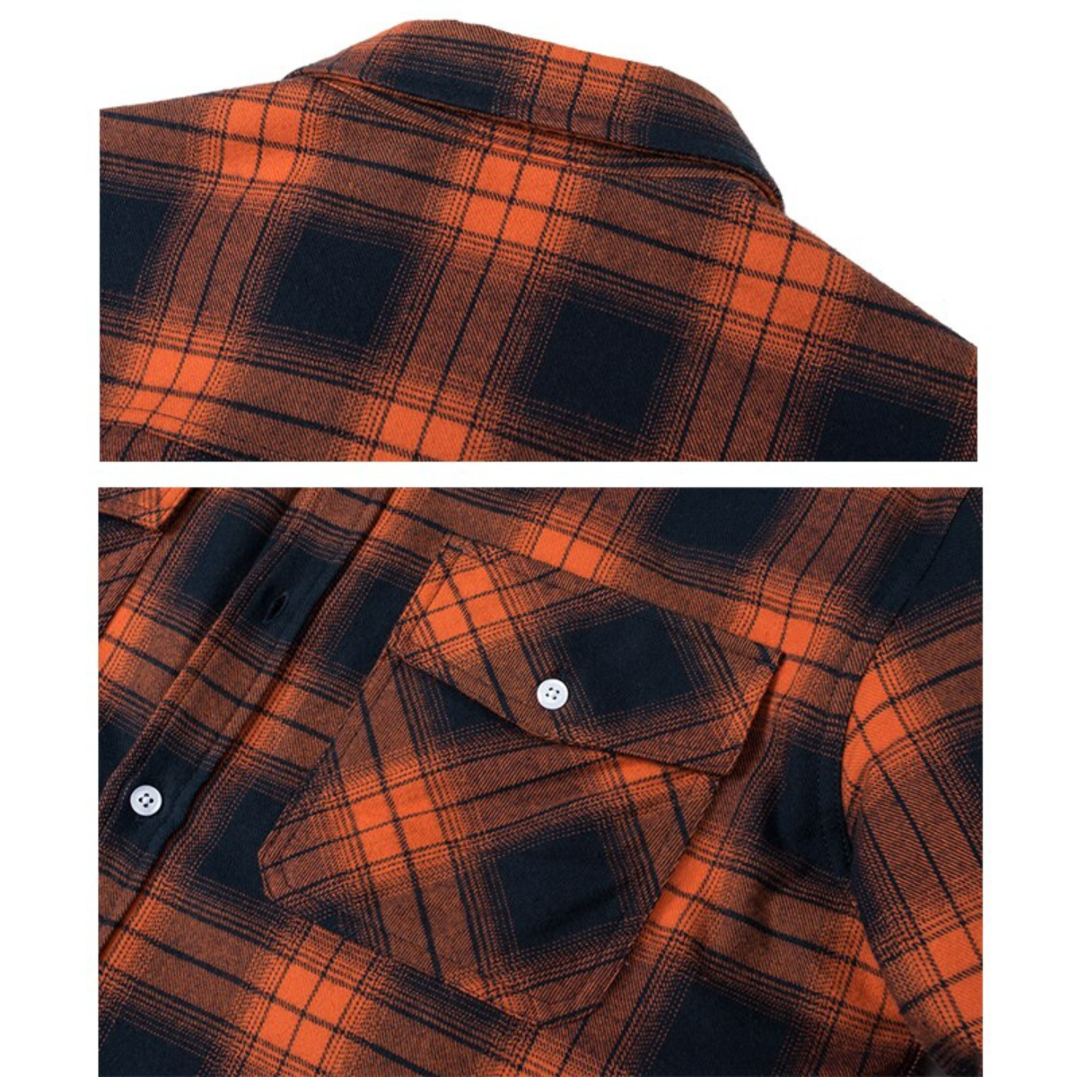 Mason | Men's Plaid Winter Jacket Sherpa Lined Long Sleeve