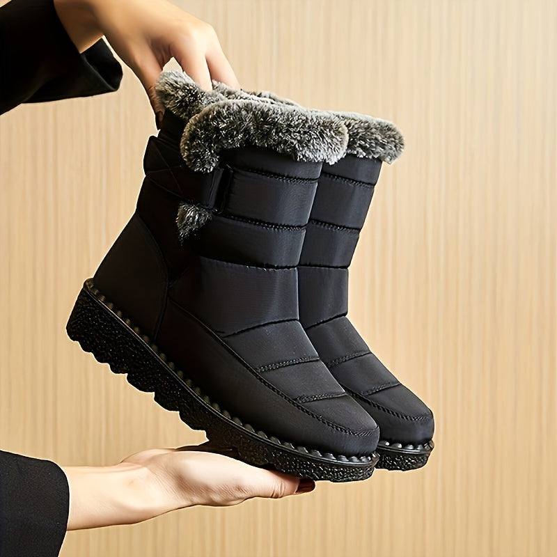 Erin | Women's Water Resistant Winter Snow Boots Faux Fur Lined