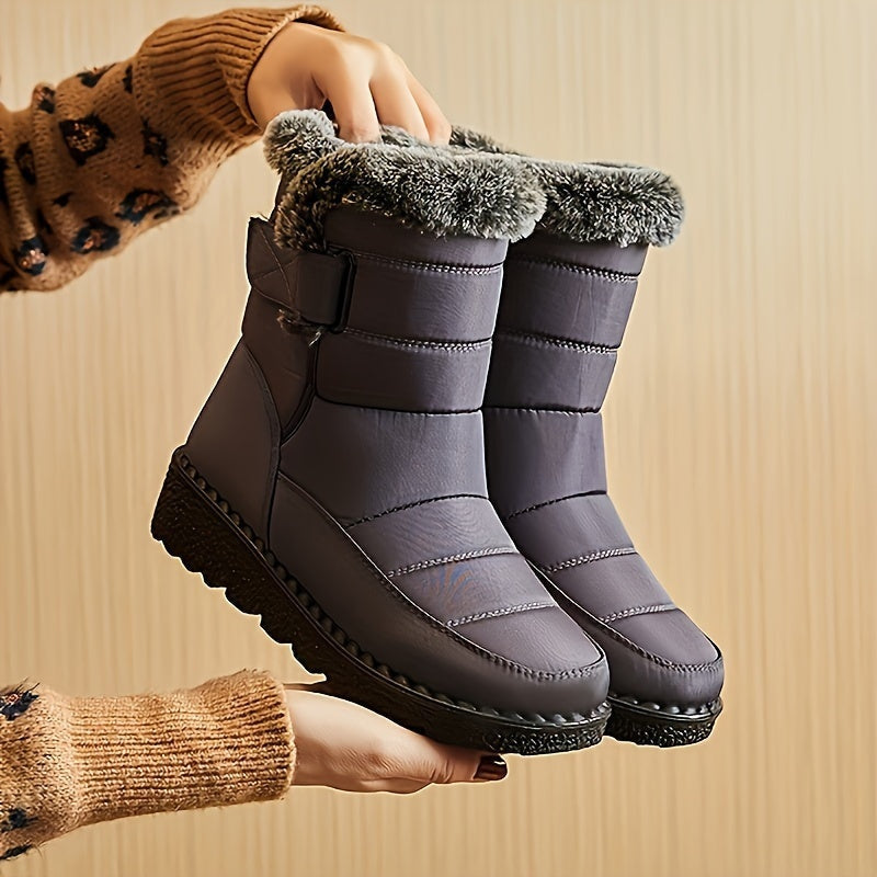 Erin | Women's Water Resistant Winter Snow Boots Faux Fur Lined