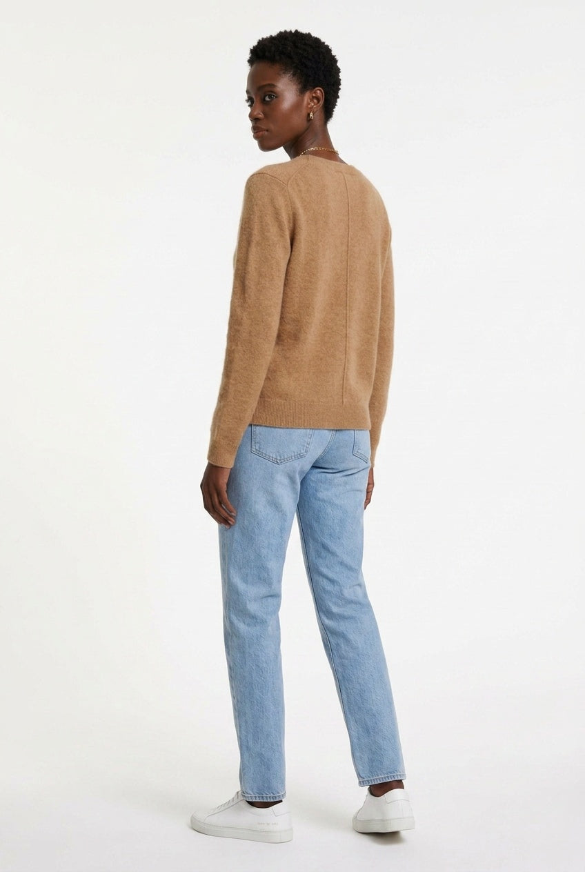 Women's Button-Up Cardigan | Long Sleeve Knit