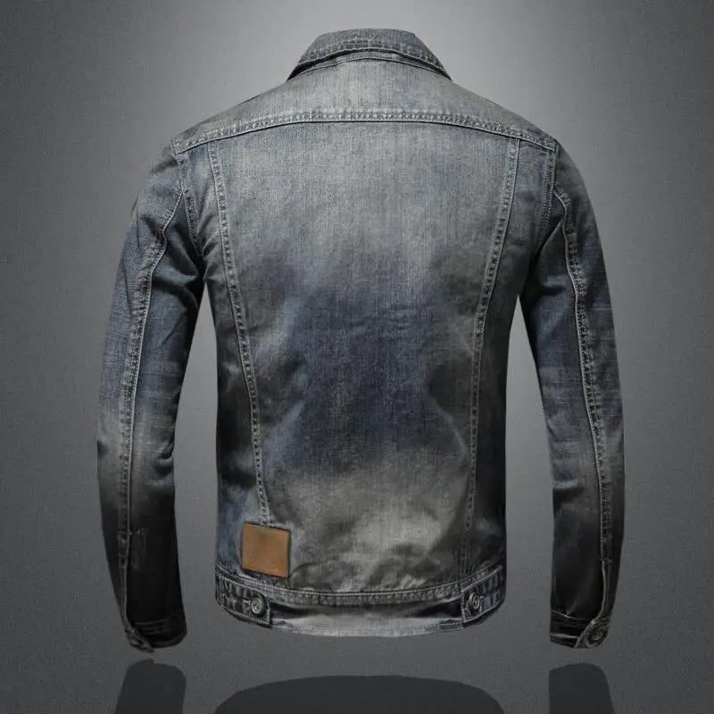 Jacinto | Men's Denim Jacket with Chest Pockets