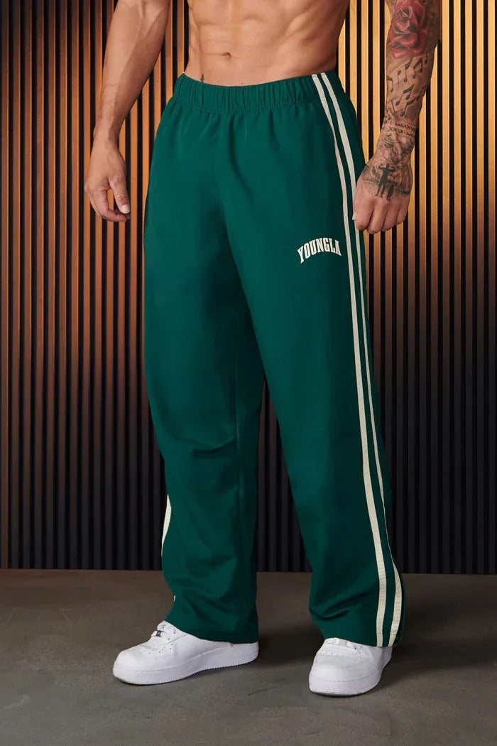 Jannik | Men's Baggy Jogging Pants with Double Stripe