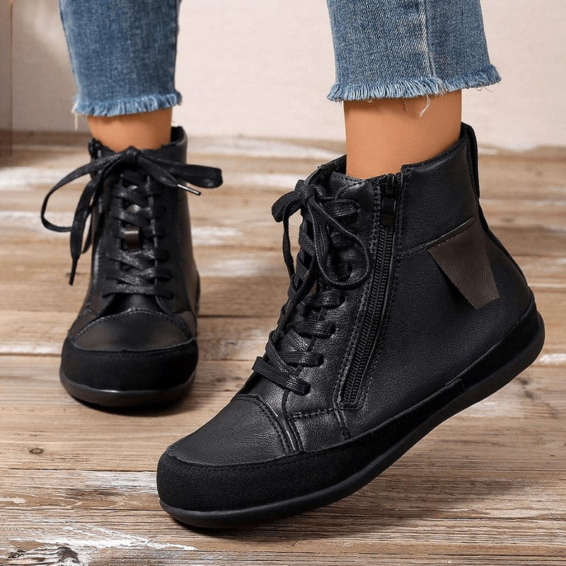 Jestine - Women's Zip-up Ankle Boots