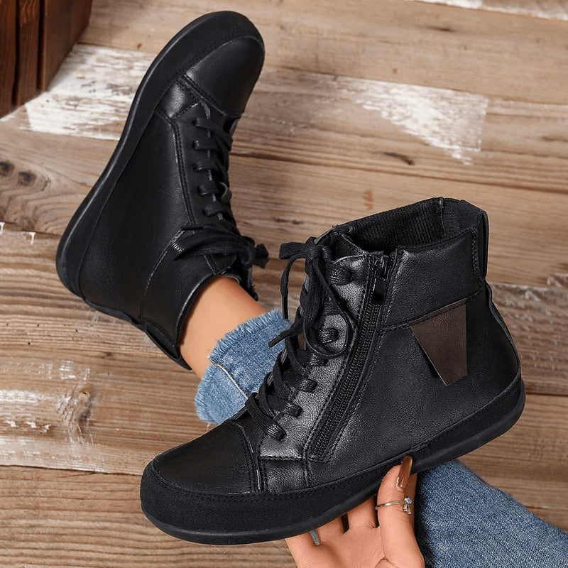 Jestine - Women's Zip-up Ankle Boots