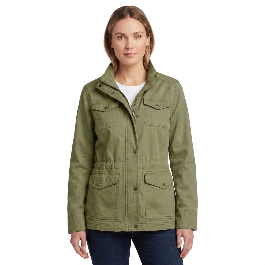 Leila | Women's Utility Jacket Military Four Pocket