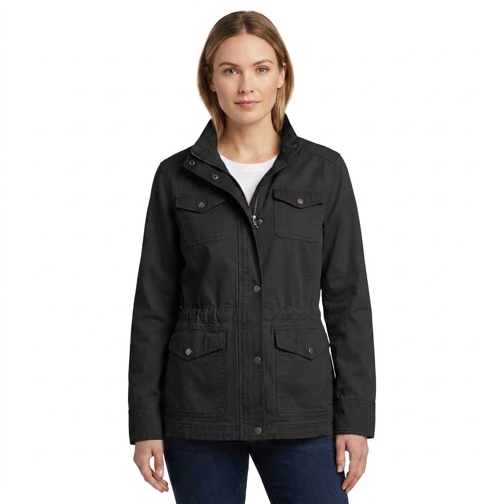 Leila | Women's Utility Jacket Military Four Pocket