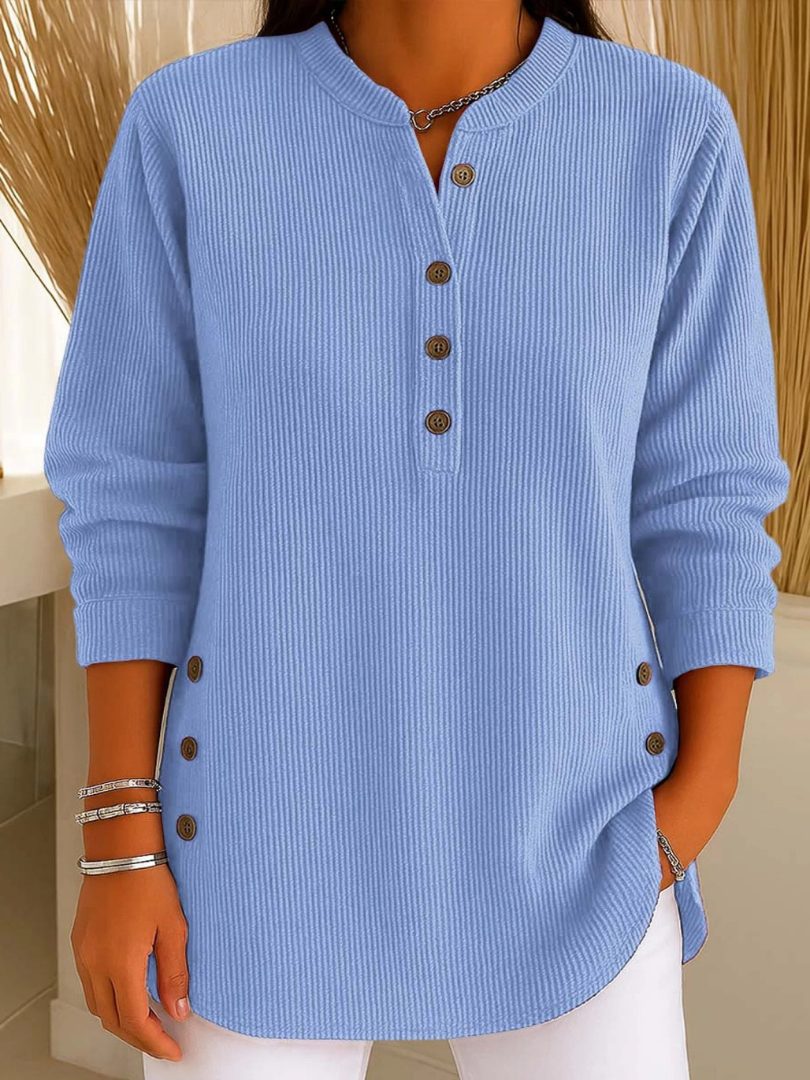 Jolene | Women's Ribbed Knit Cardigan with Button Front