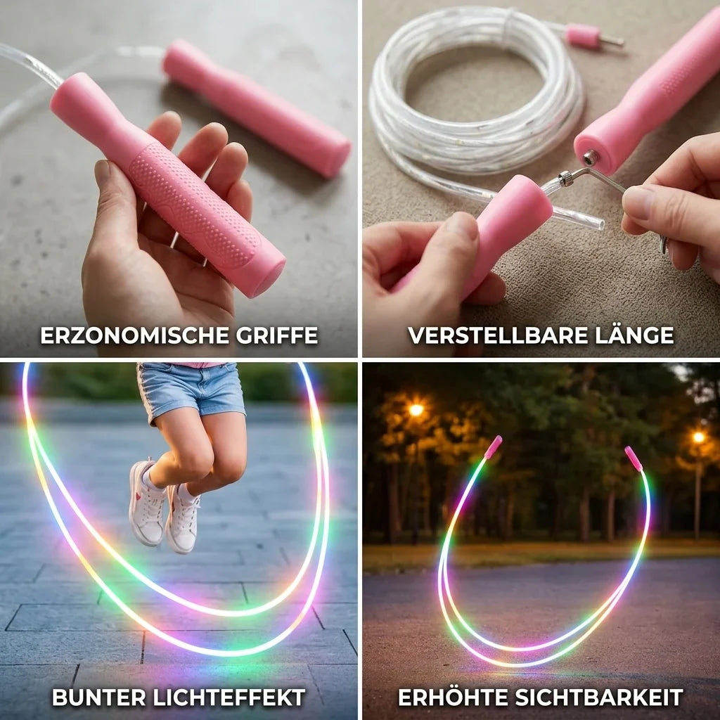 Jump Rope | Colorful LED & Adjustable Length