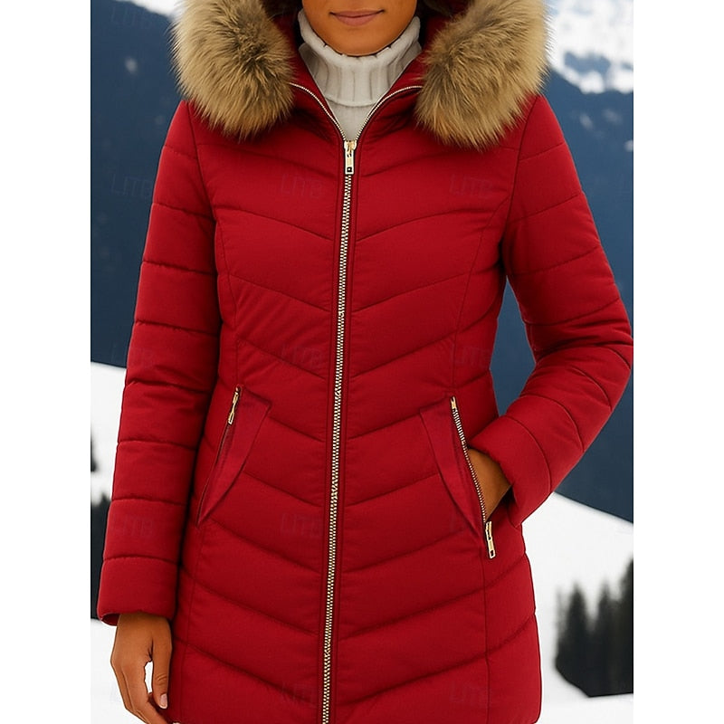 Astra | Hooded Quilted Puffer Jacket