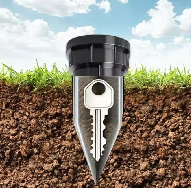 Key Safe | Lawn Sprinkler Disguise | Weatherproof & Maintenance-Free