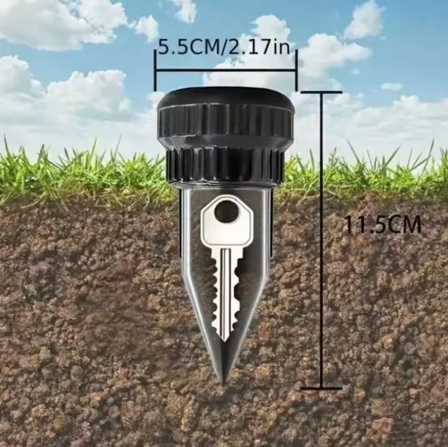 Key Safe | Lawn Sprinkler Disguise | Weatherproof & Maintenance-Free