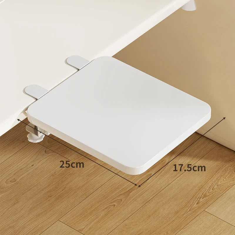 Keyboard & Mouse Platform | Bamboo Slide-Out & Clamp-Mounted | 40 x 20 cm