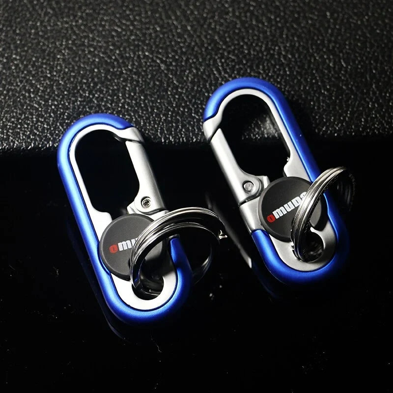 Keychain | Double-Ring Hook & Secure | Zinc Alloy
