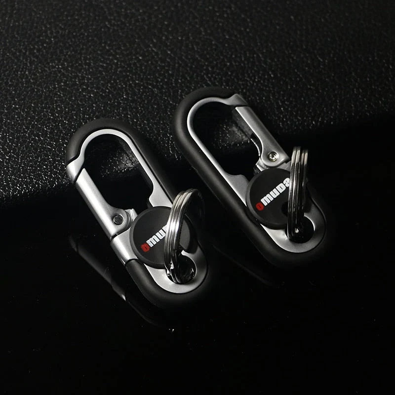 Keychain | Double-Ring Hook & Secure | Zinc Alloy