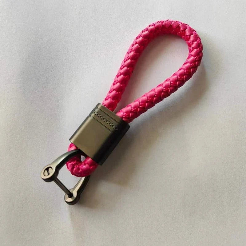 Keychain | Woven Loop & Metal Key Ring