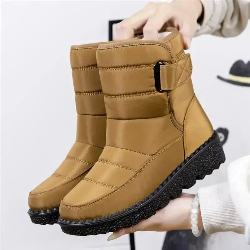 Bettina | Quilted Style Mid-Calf Boots