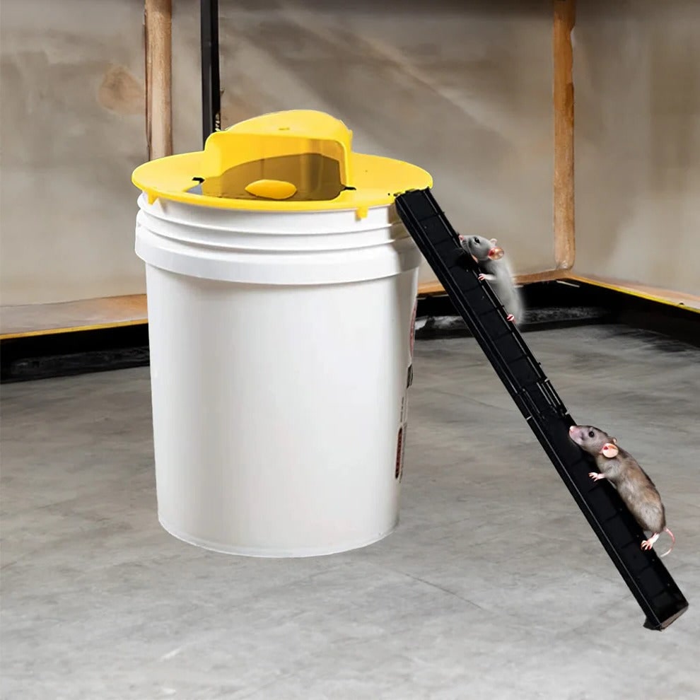 Bucket Mouse Trap Humane Ethical Multi Catch with Automatic Reset for 5 Gallon Pail