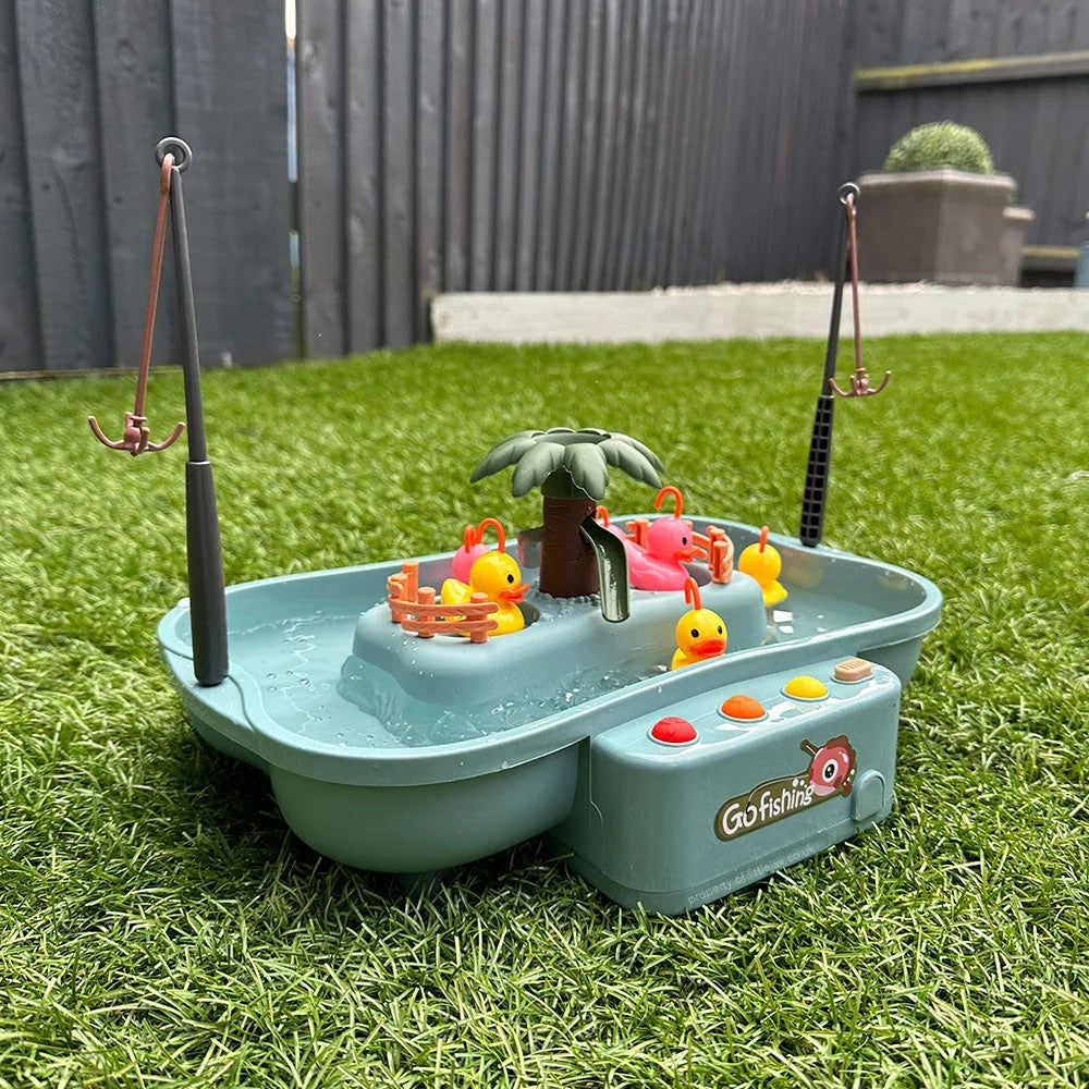 Kids Fishing Game | Interactive Water Play & Battery-Powered | Includes 21 Accessories