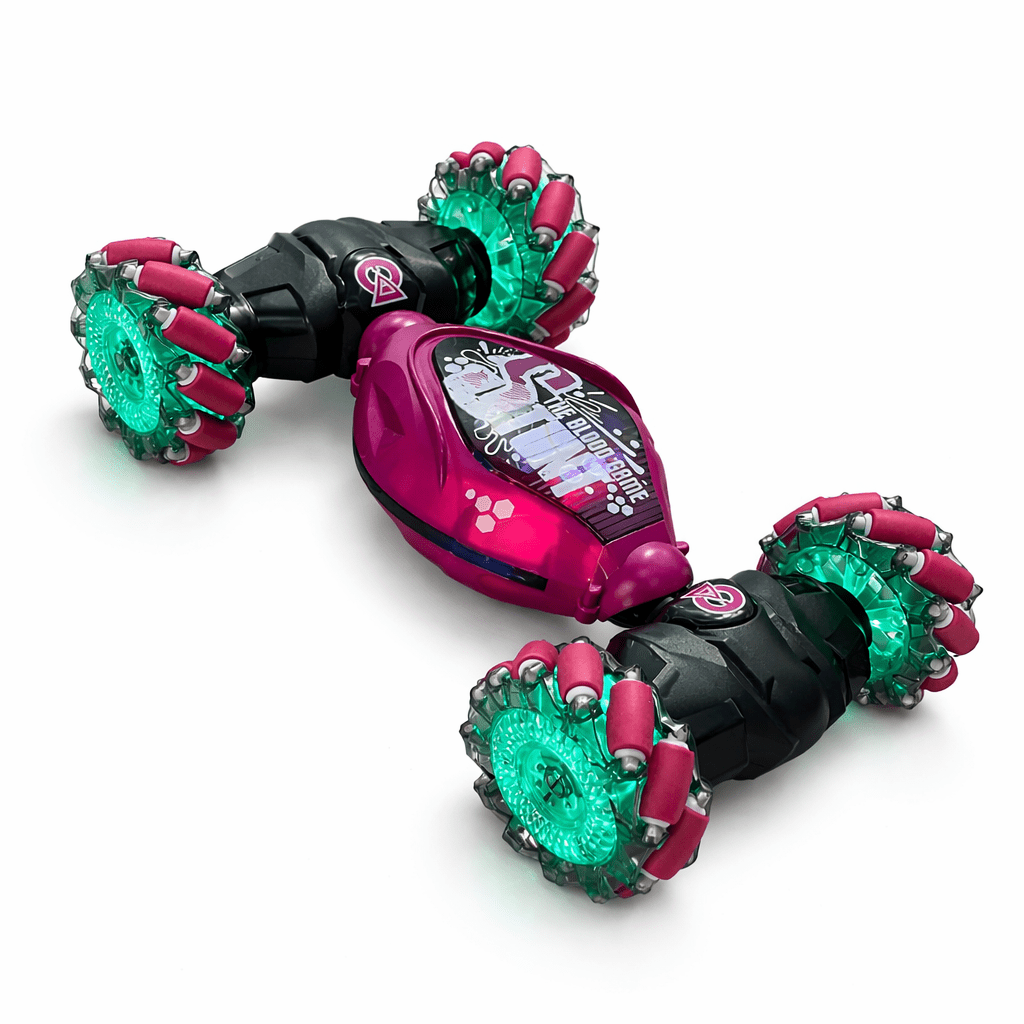 Kids Hand Gesture Control Rc Car with Transforming Drift Chassis and LED Wheels