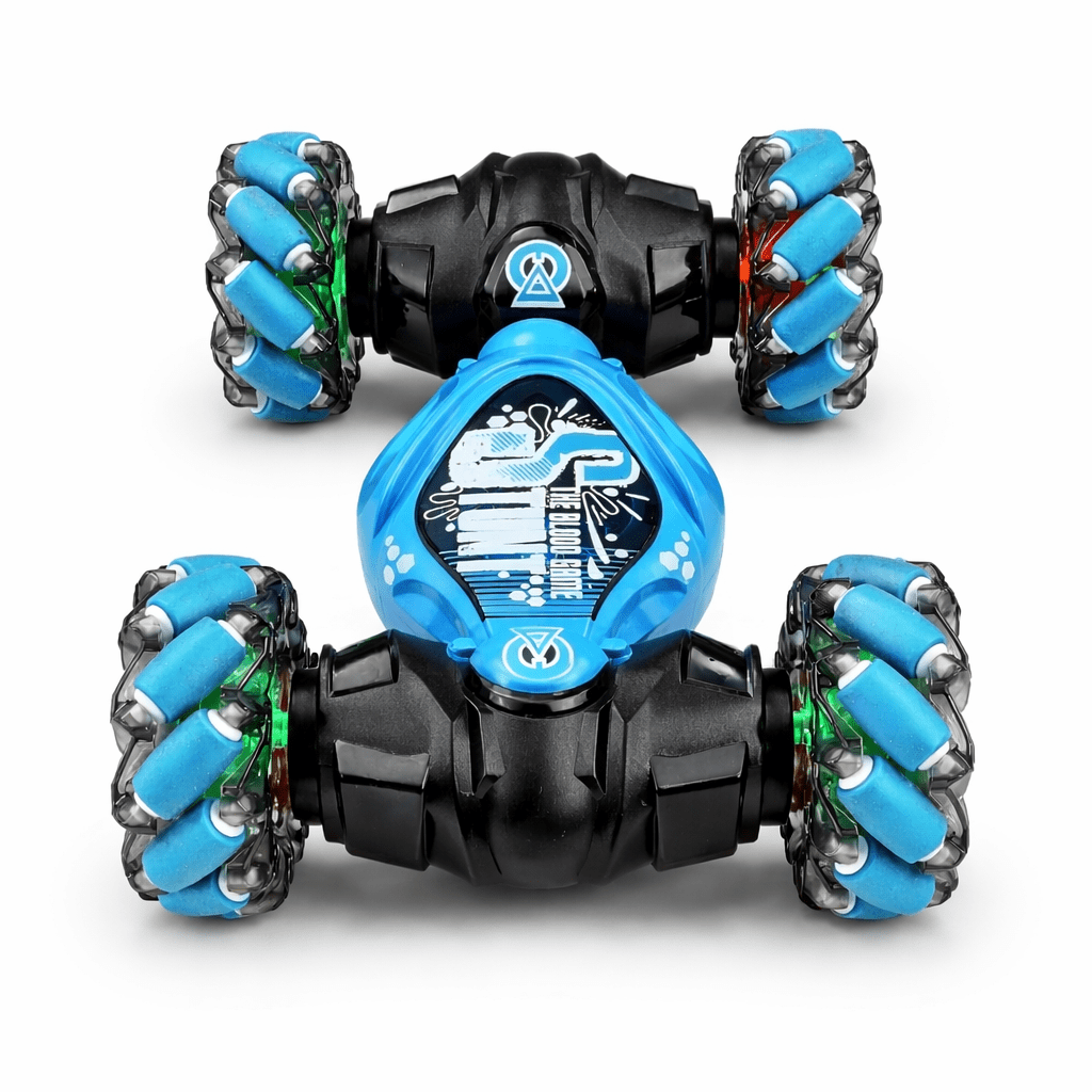 Kids Hand Gesture Control Rc Car with Transforming Drift Chassis and LED Wheels