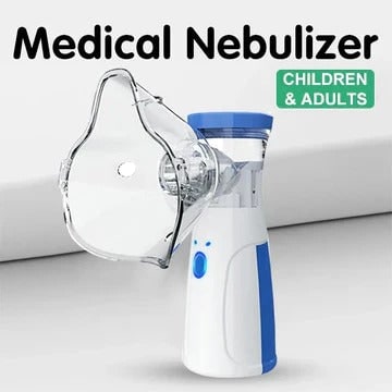 Portable Nebulizer for Asthma and Respiratory Care with Handheld Mesh Machine