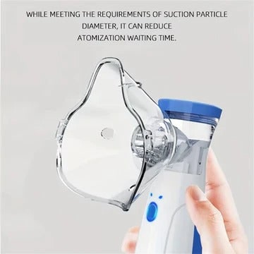 Portable Nebulizer for Asthma and Respiratory Care with Handheld Mesh Machine