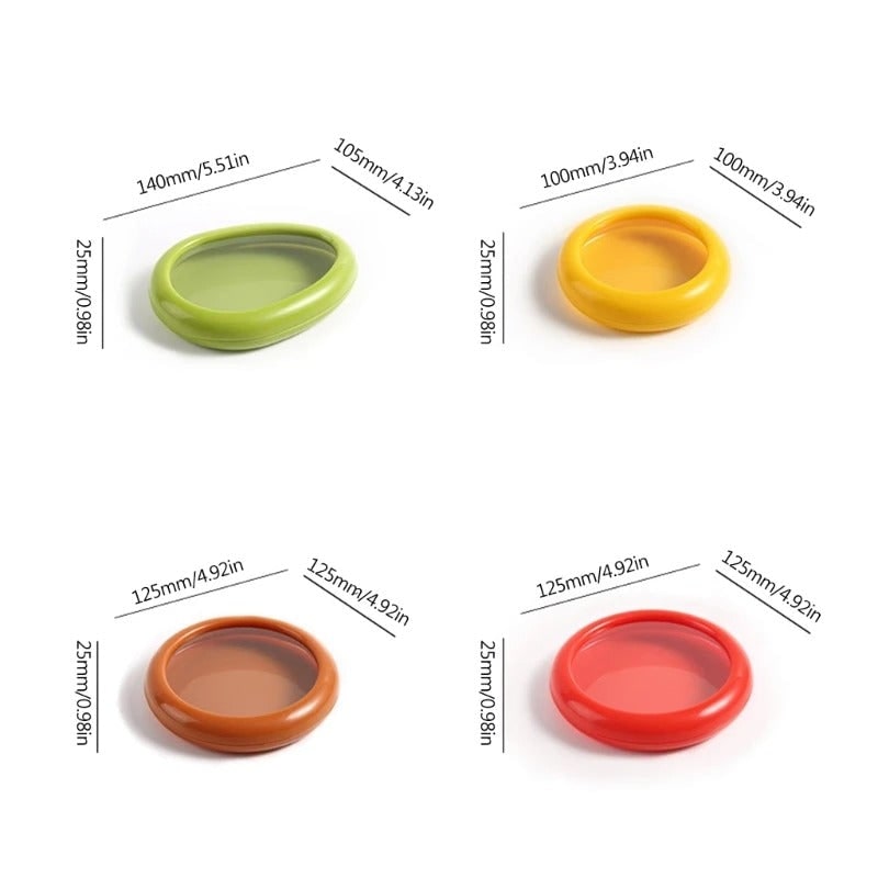 Reusable Silicone Stretch Food Savers for Fresh Produce