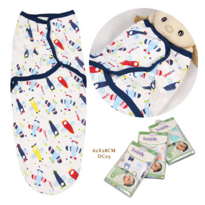 Kids' Sleep Sack Baby Swaddle Wrap for Newborn with Adjustable Hook and Loop Fasteners