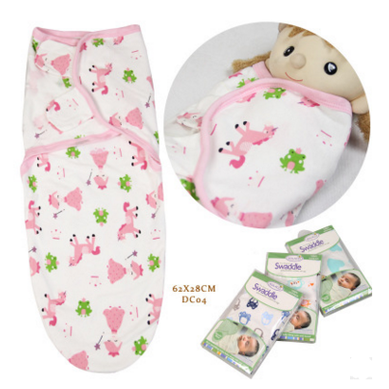 Kids' Sleep Sack Baby Swaddle Wrap for Newborn with Adjustable Hook and Loop Fasteners