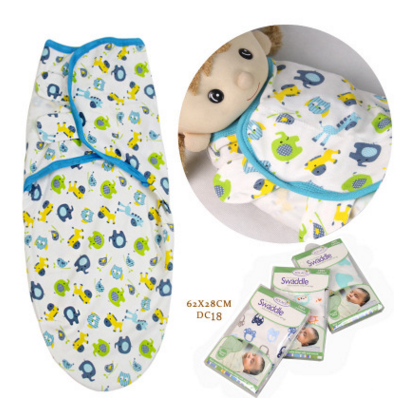 Kids' Sleep Sack Baby Swaddle Wrap for Newborn with Adjustable Hook and Loop Fasteners