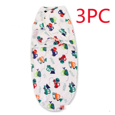 Kids' Sleep Sack Baby Swaddle Wrap for Newborn with Adjustable Hook and Loop Fasteners