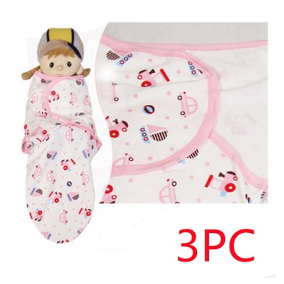 Kids' Sleep Sack Baby Swaddle Wrap for Newborn with Adjustable Hook and Loop Fasteners