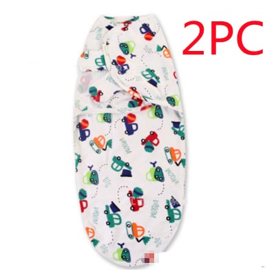 Kids' Sleep Sack Baby Swaddle Wrap for Newborn with Adjustable Hook and Loop Fasteners