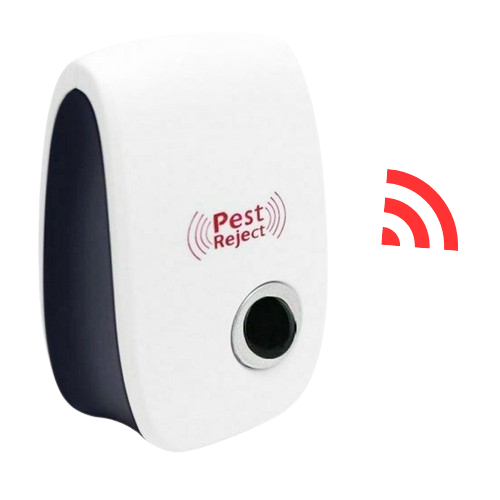 Ultrasonic Pest Repeller with Electronic Plug-In Design for Rodents and Squirrels