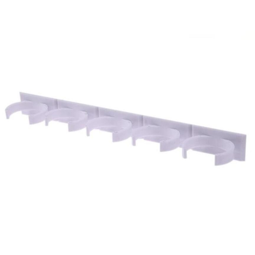 Kitchen Cabinet Spice Rack Organizer with Adhesive Gripper Clips for Wall Hanging Storage