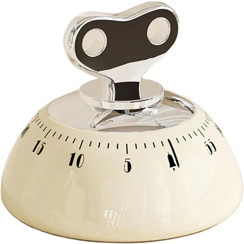 Kitchen Timer | Magnetic Back & Wind-Up | 0–60 Min