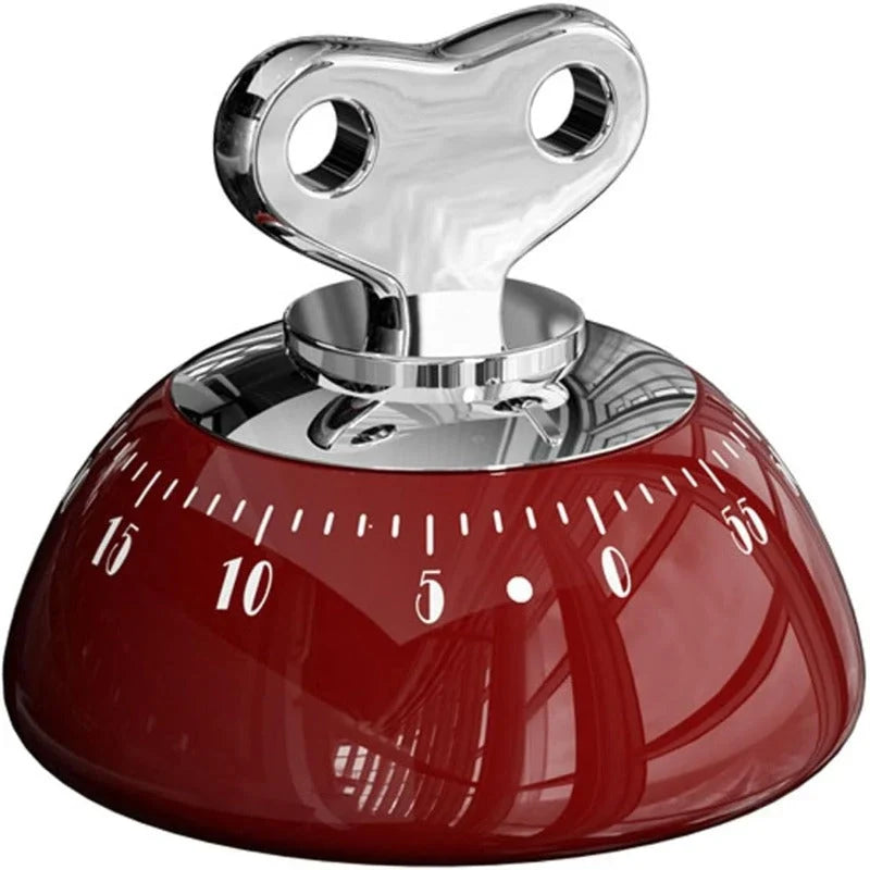 Kitchen Timer | Magnetic Back & Wind-Up | 0–60 Min