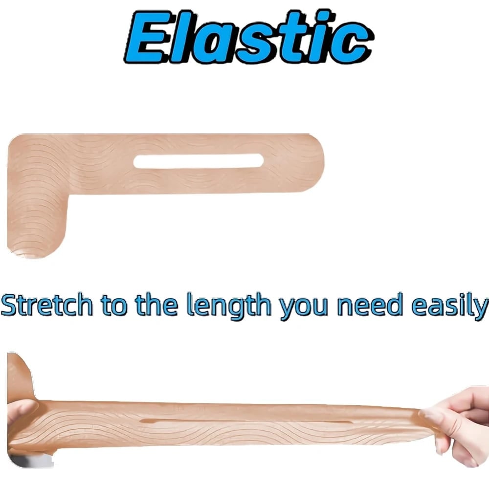 Knee Elastic Kinesiology Tape with Pre-Cut Strips for Professional Support