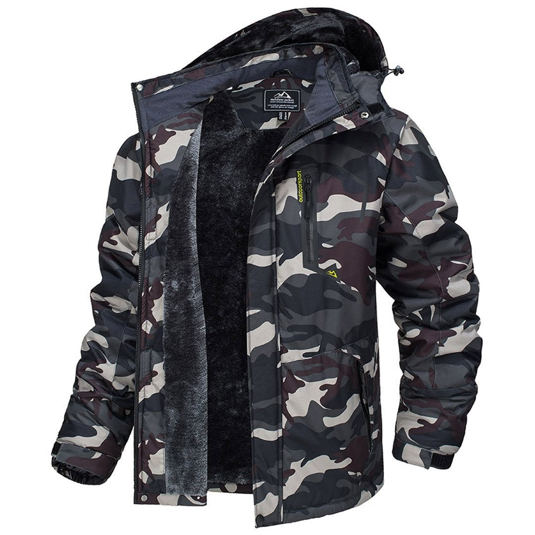 Josiah | Men's Winter Waterproof Lined Anorak Jacket Hooded
