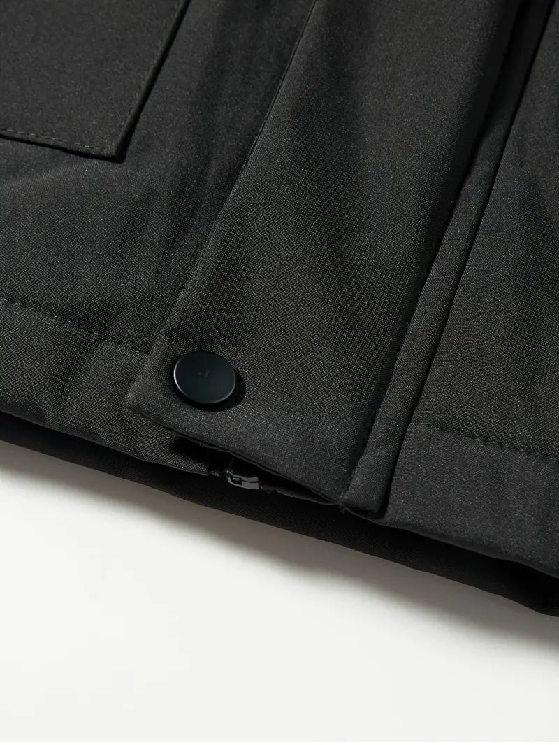 Jesse | Men's Winter Water Resistant Parka Jacket Fleece Lined Hooded