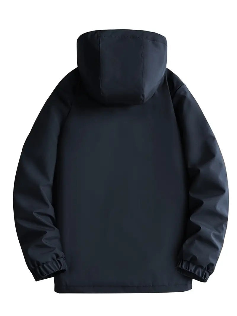 Jesse | Men's Winter Water Resistant Parka Jacket Fleece Lined Hooded