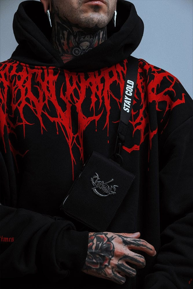Ethan | Men's Oversized Graphic Hoodie Sweatshirt Gothic Print