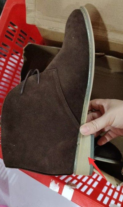Lace-Up Leather Chukka Boots for Men