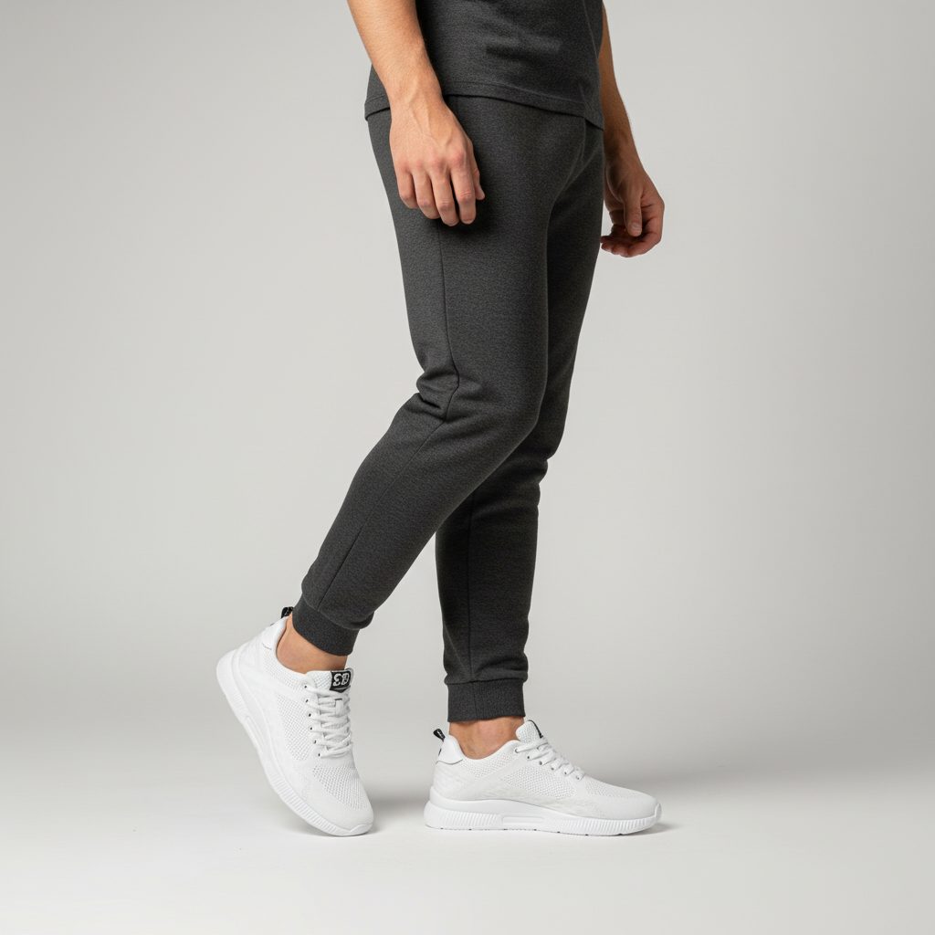 Lace-Up Mesh Sneakers for Men