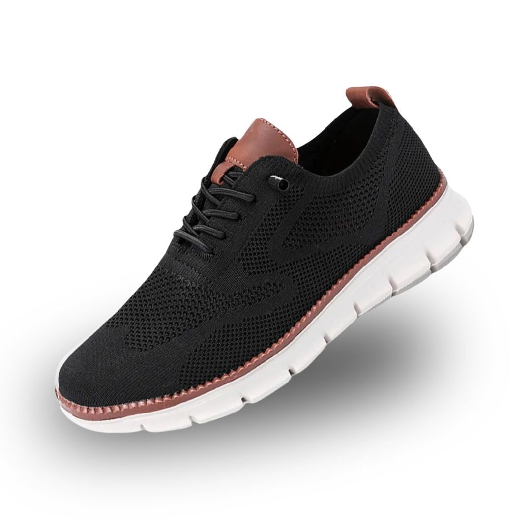 Lace-Up Mesh Walking Shoes for Men