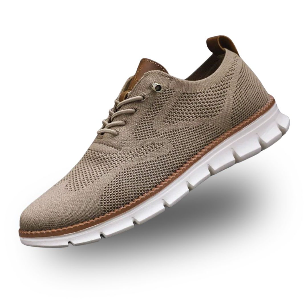 Lace-Up Mesh Walking Shoes for Men