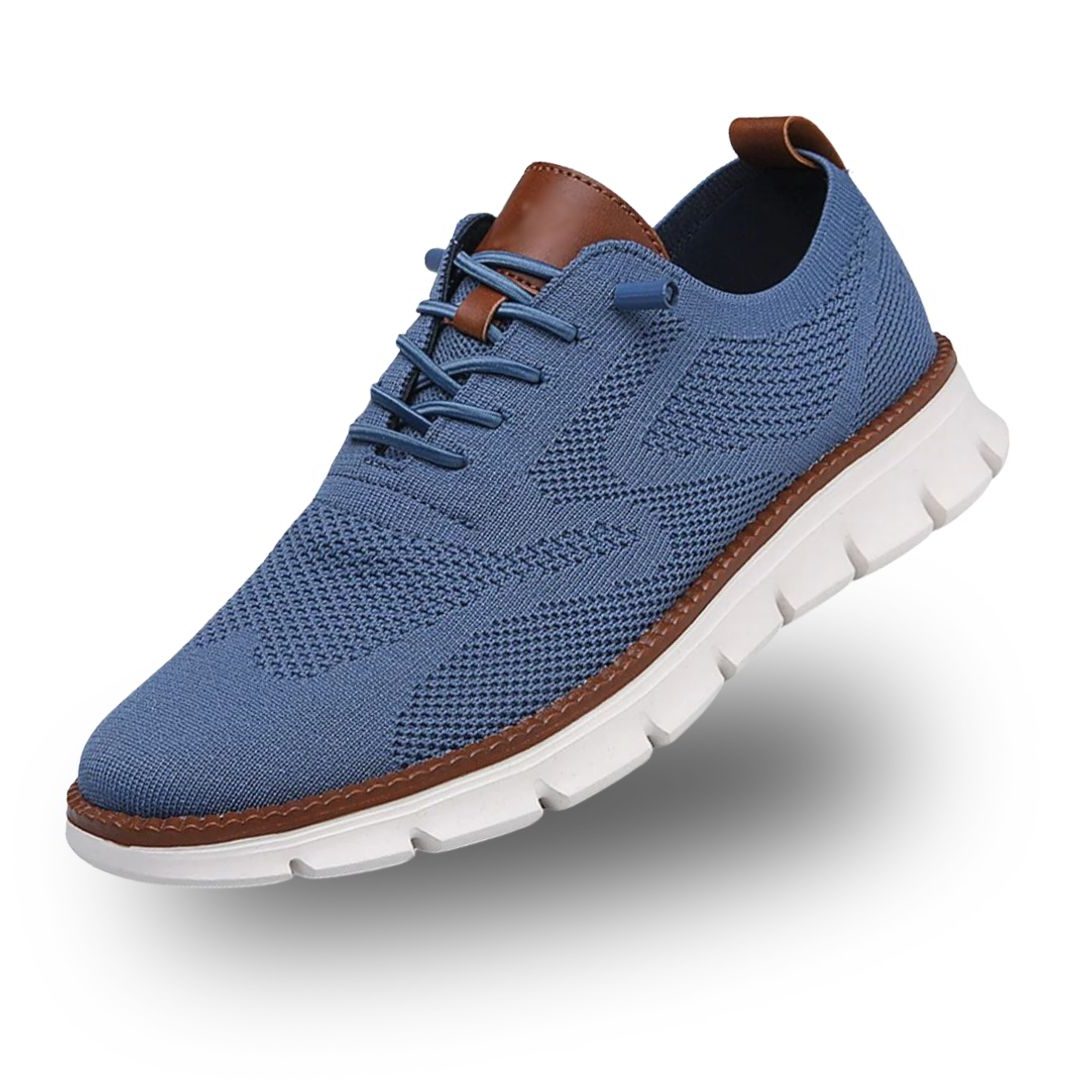 Lace-Up Mesh Walking Shoes for Men