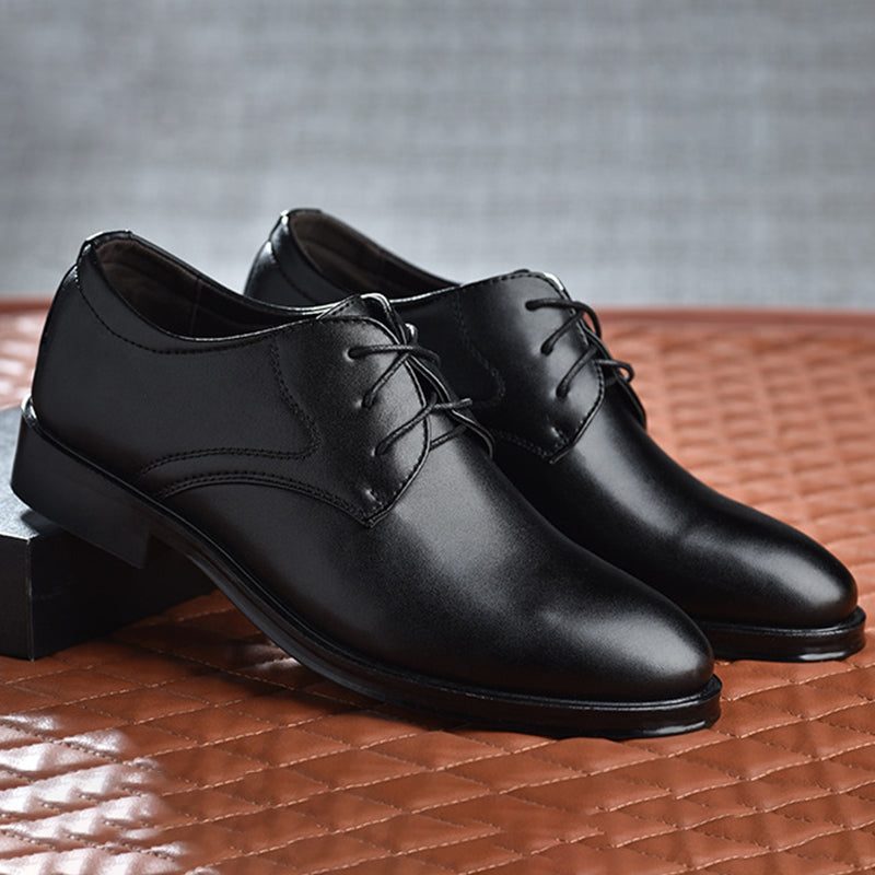 Lace-Up Oxford Derby Shoes for Men