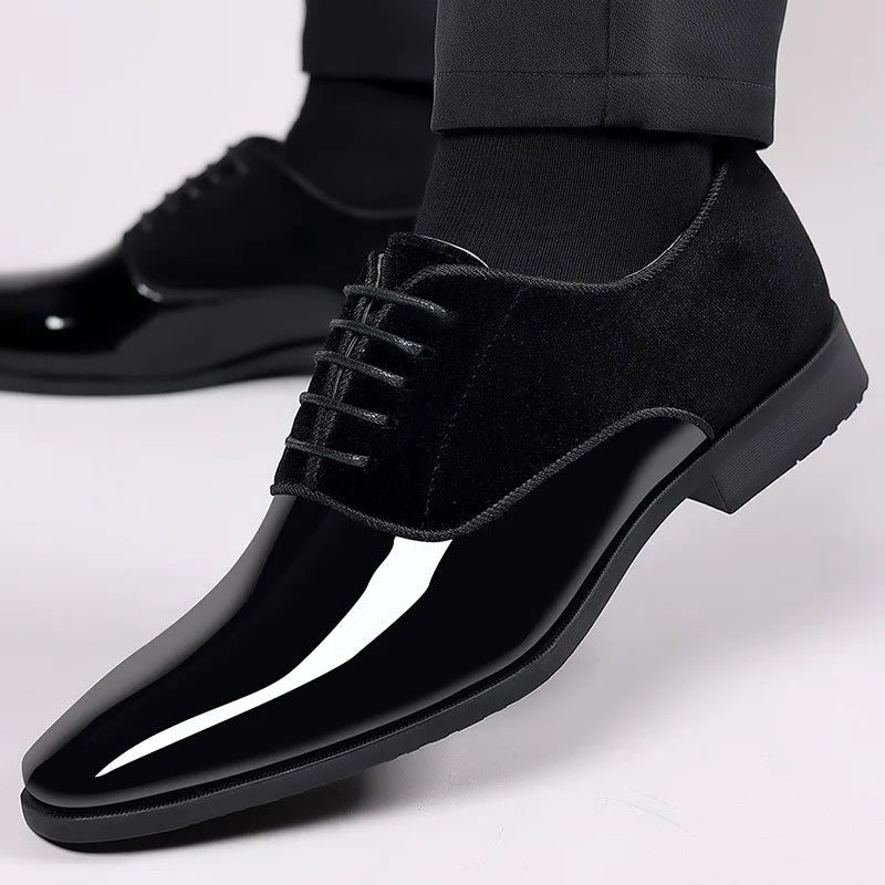 Lace-Up Oxford Dress Shoes for Men