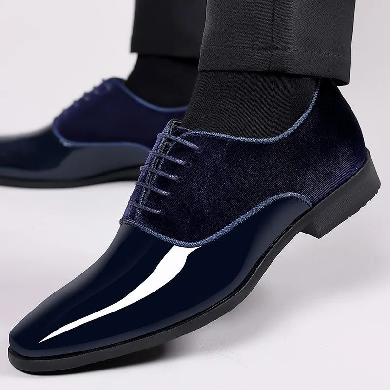 Lace-Up Oxford Dress Shoes for Men